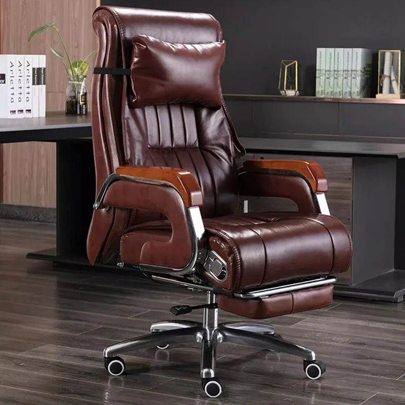 Office Chair – Massage Reclining High Back – Metal – N/A | KIMLUD