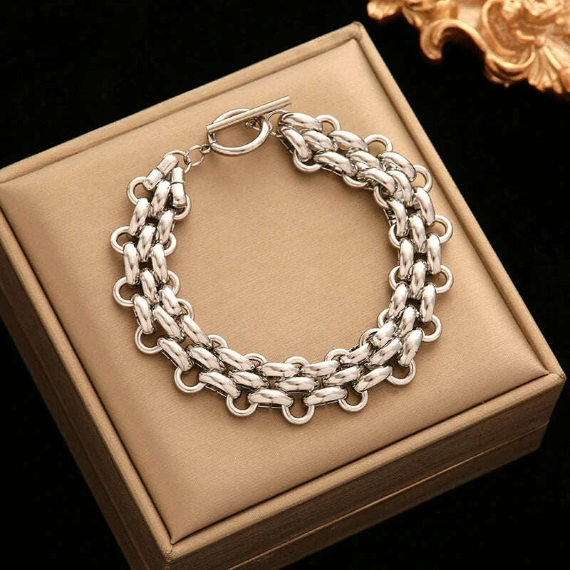 eilieck-316l-stainless-steel-gold-color-cuban-chain-bracelet-for-women-men-trendy-punk-waterproof-wrist-chain-jewelry-gift-partykimludkimlud-35563437