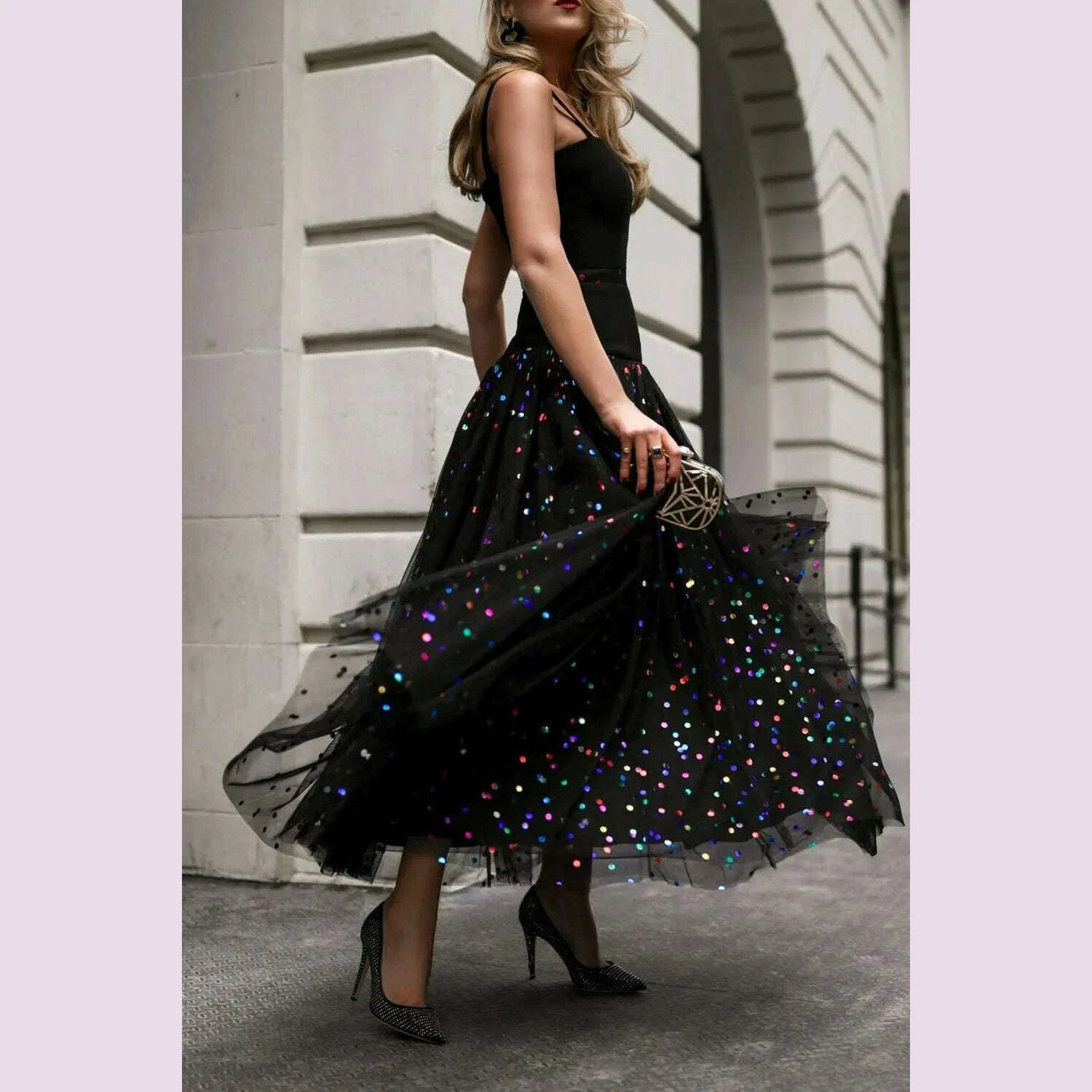 sequin-mesh-high-waist-skirt-plus-size-pleated-a-line-high-street-elegant-wedding-guest-sweet-skirts-2024-kimlud-kimlud-33916643