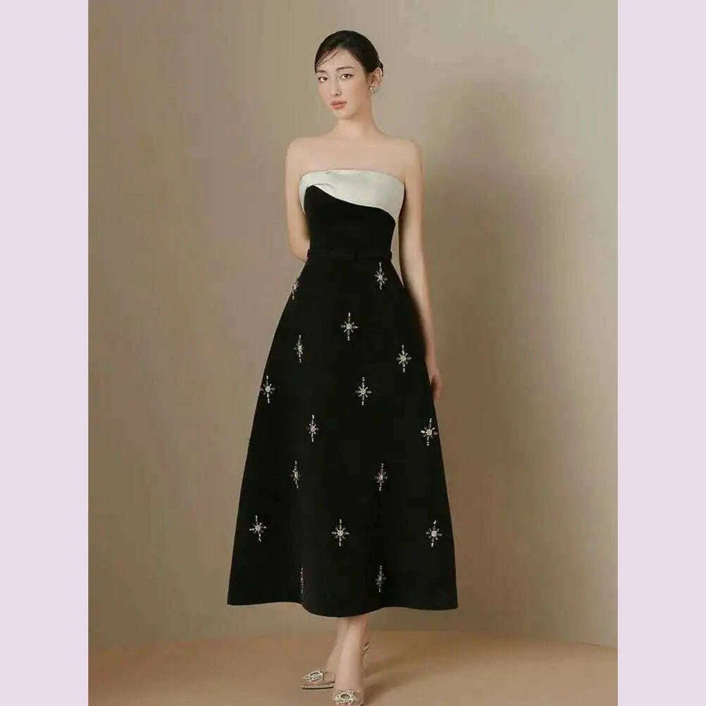 deat-elegant-dress-spliced-diamonds-contrast-color-strapless-sleeveless-womens-party-dresses-2024-autumn-new-fashion-15c159-kimlud-kimlud-33917107
