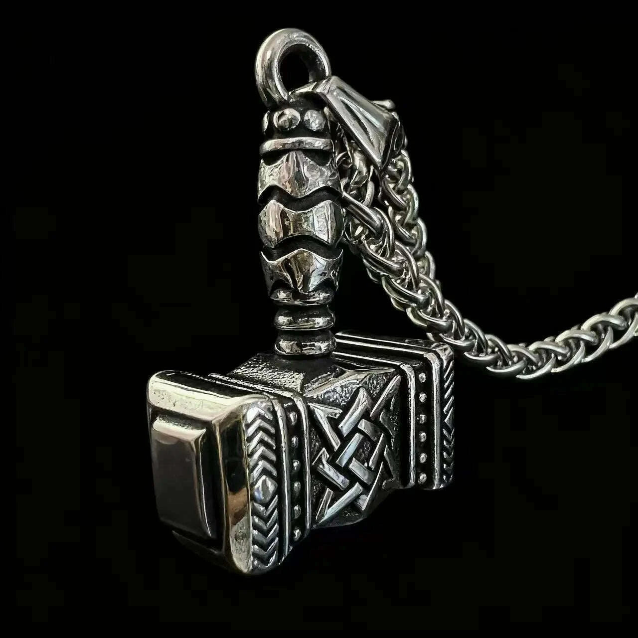 hnsp-316l-stainless-steel-norse-mythology-mjolnir-odin-rune-thor-hammer-pendant-necklace-for-men-gift-viking-jewelry-accessorieskimlud-womens-fashion-34627570