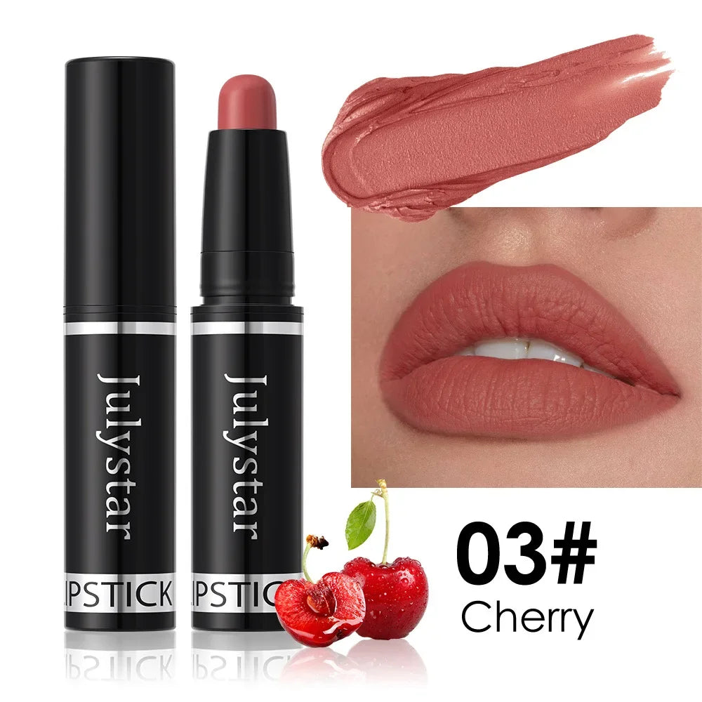 Matte Lipstick Pencil – Long-Lasting Waterproof – Nude Brown | KIMLUD