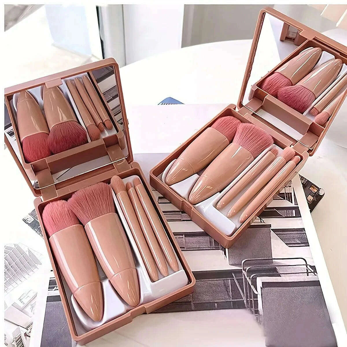 5pcs-portable-makeup-brush-set-with-mirror---foldable-travel-kit-,mini-makeup-brush-set-travel-makeup-brush-set-kimlud-kimlud-33922003