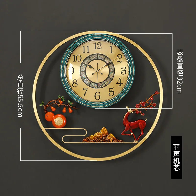 Big Size Living Room Wall Watch Design Aesthetic Luxury Digital Silent Clock Wall Creative Fashion Reloj De Pared Home Decor