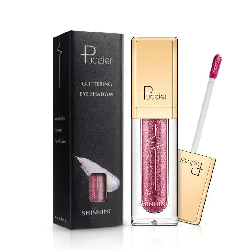 Liquid Eyeshadow – Waterproof – Gel – Purple Gold Metallic | KIMLUD
