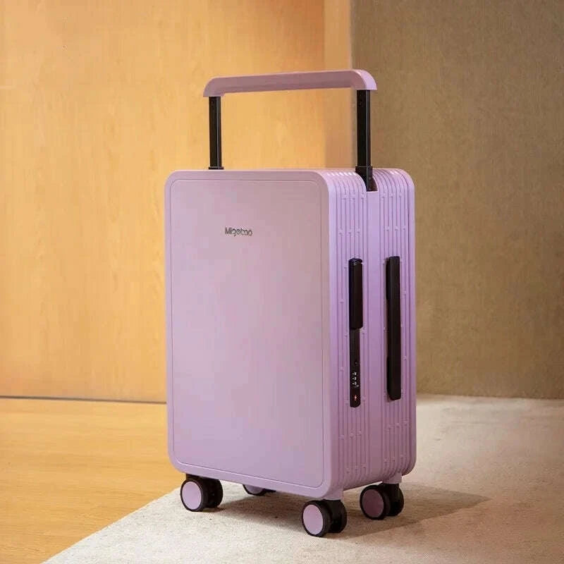 wide-handlebar-rolling-luggage-high-quality-durable-pc-material-travel-balance-trolley-suitcase-with-360°-spinner-wheel-tsa-lockkimlud-womens-fashion-34614288