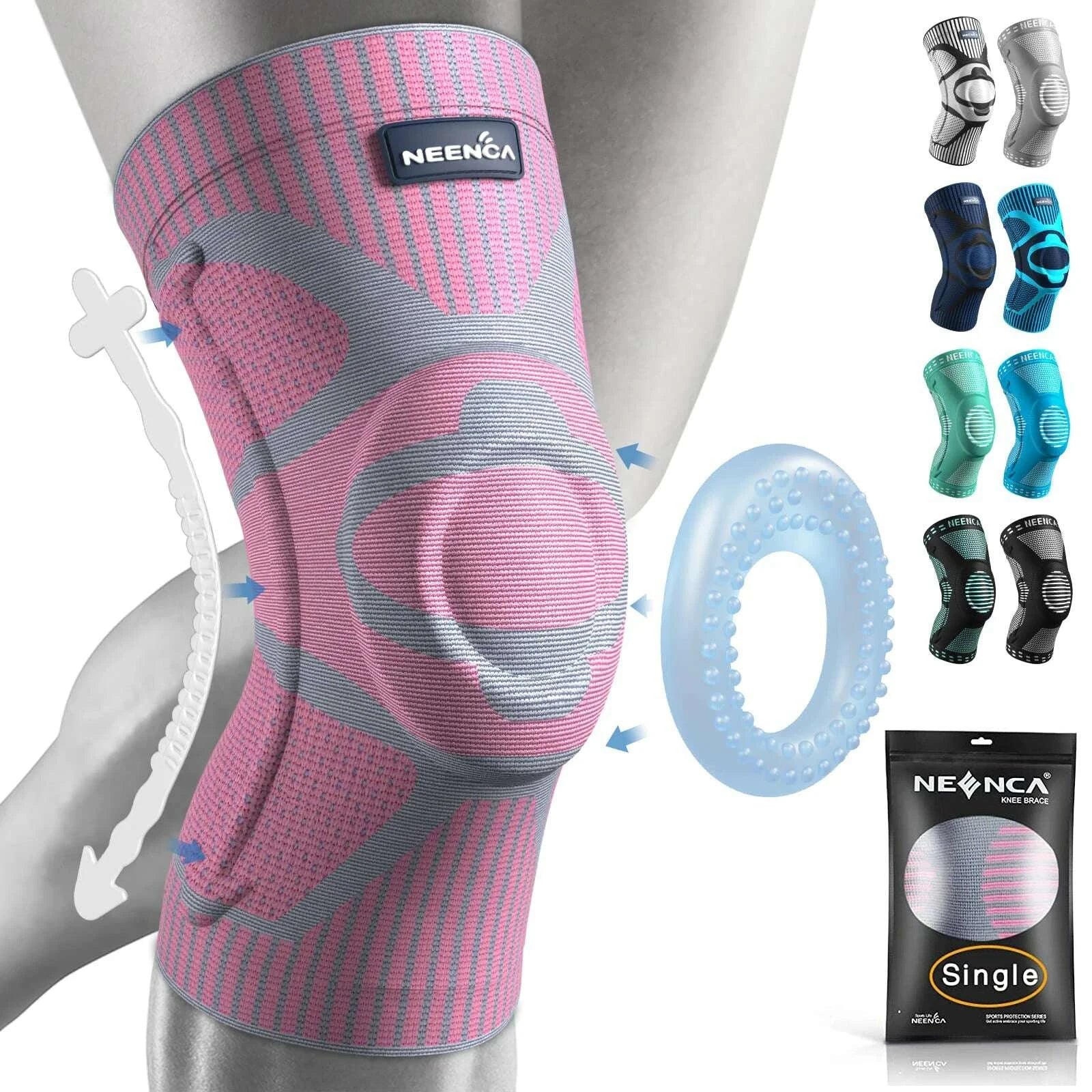 KIMLUD, NEENCA Knee BracesCompression Knee Support for Knee Pain Relief Sleeve Meniscus Tear ACL Arthritis Joint Pain Injury Recovery, KIMLUD Womens Clothes