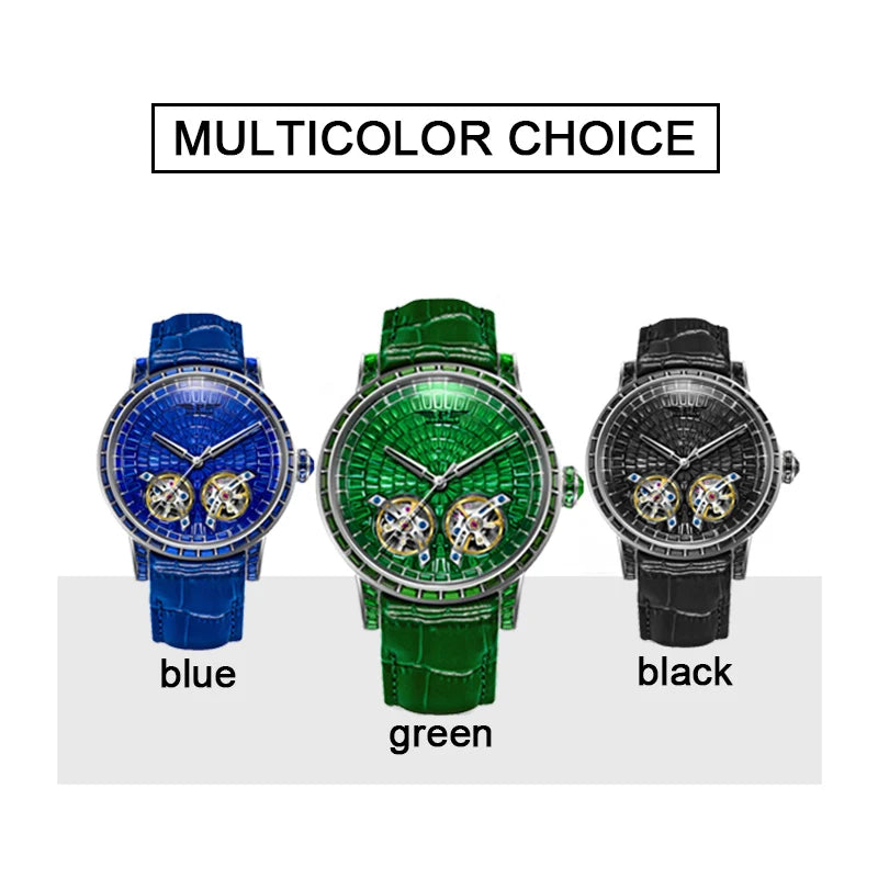 Mechanical Watch – Stainless Steel – Round Dial | KIMLUD