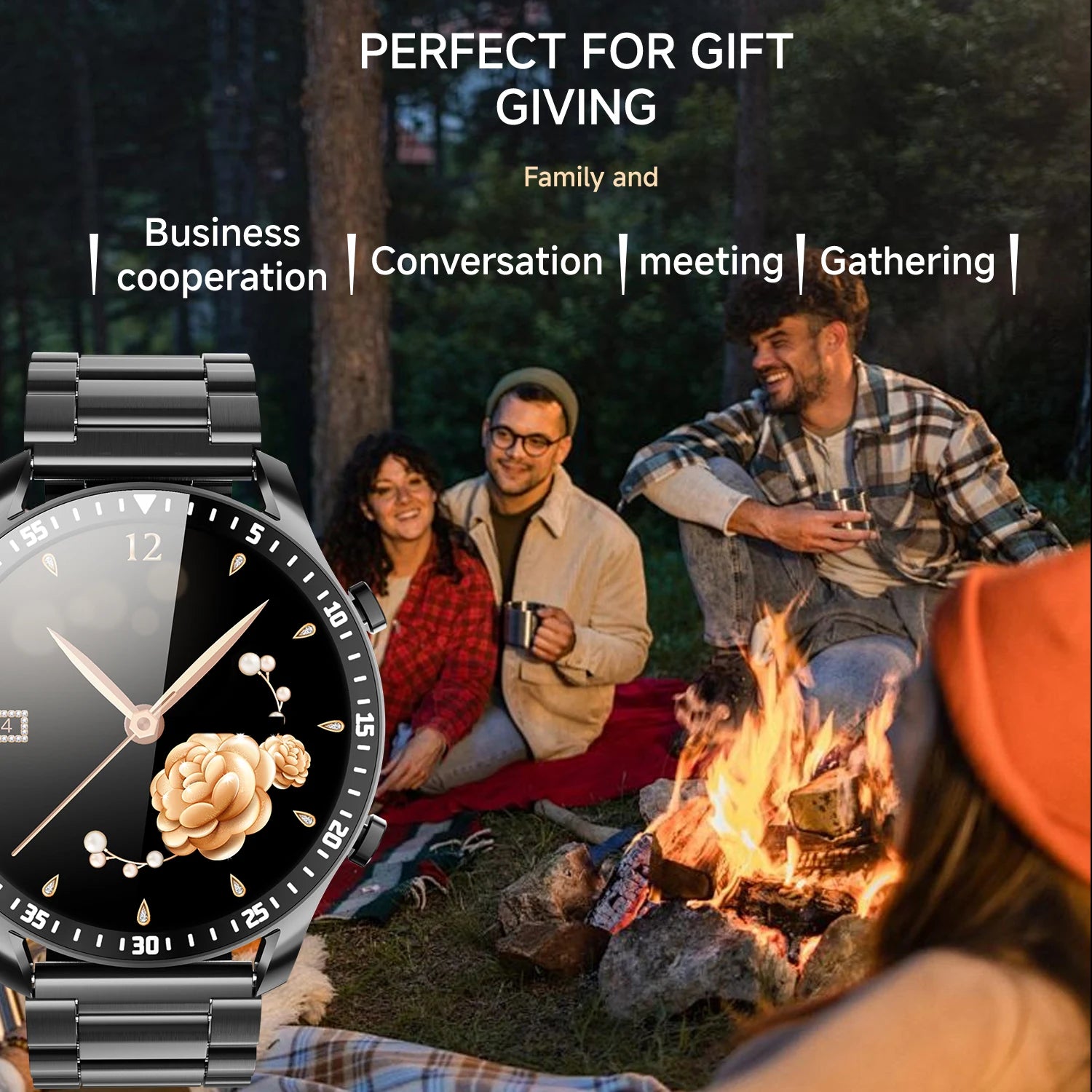 2025 New Sports Smartwatch for Man Bluetooth Call Camera Control Music Player AI Voice Fitness Tracker Watches for xiaomi Woman