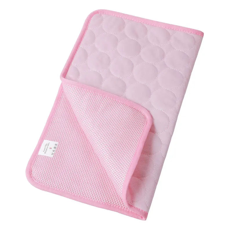 Dog Cooling Mat Summer Pad for Dogs Cat Blanket Breathable dog Bed Kennel Puppy Sleeping Sofa Cushion Dog Accessories