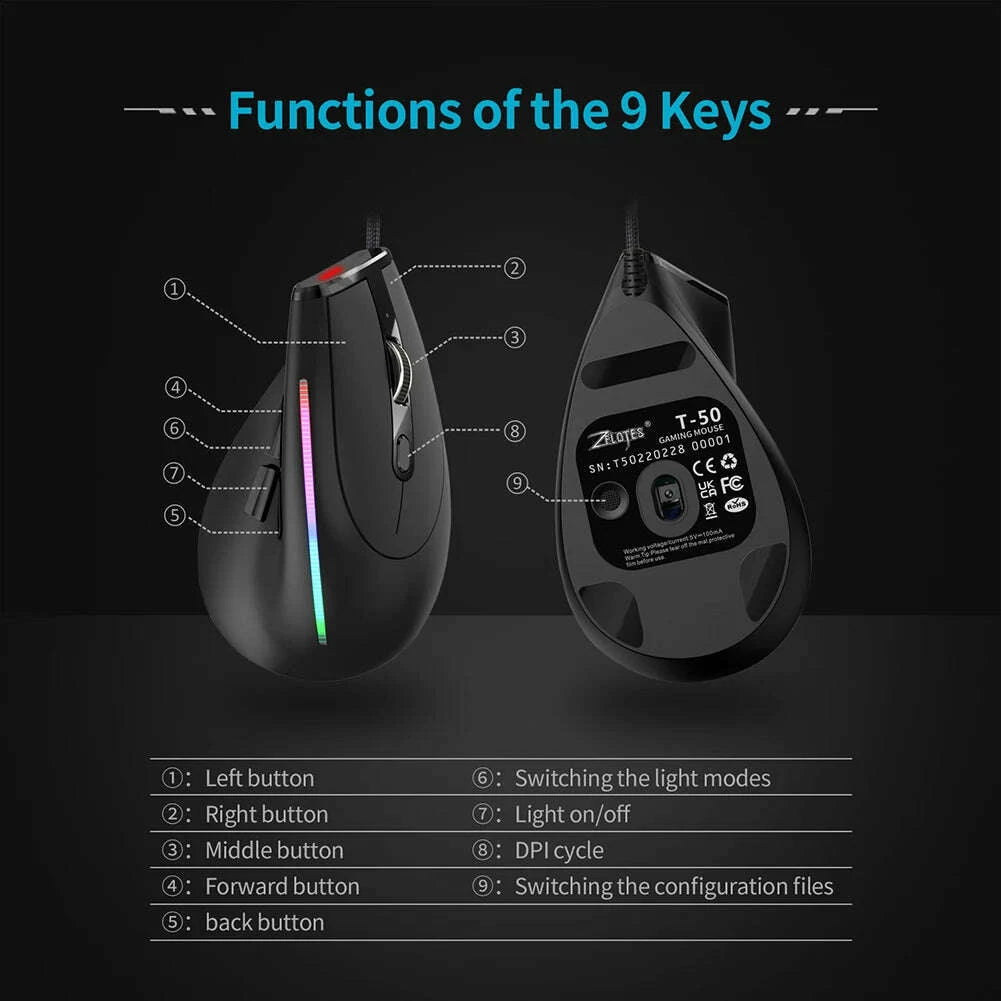 zelotes-t-50-ergonomic-wired-vertical-rgb-mouse-12800-dpi-adjustable-for-pc-computer-gaming-usb-wired-vertical-optical-mousekimludkimlud-35565151