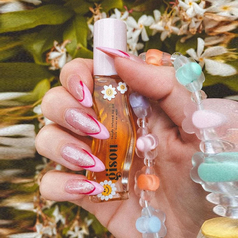 Gisou Original Moisturizing Lip Balm Lip Oil Gloss Care Of The Lips Benetitnt For Lips Plumping Exfoliating Plumping Gloss Oil