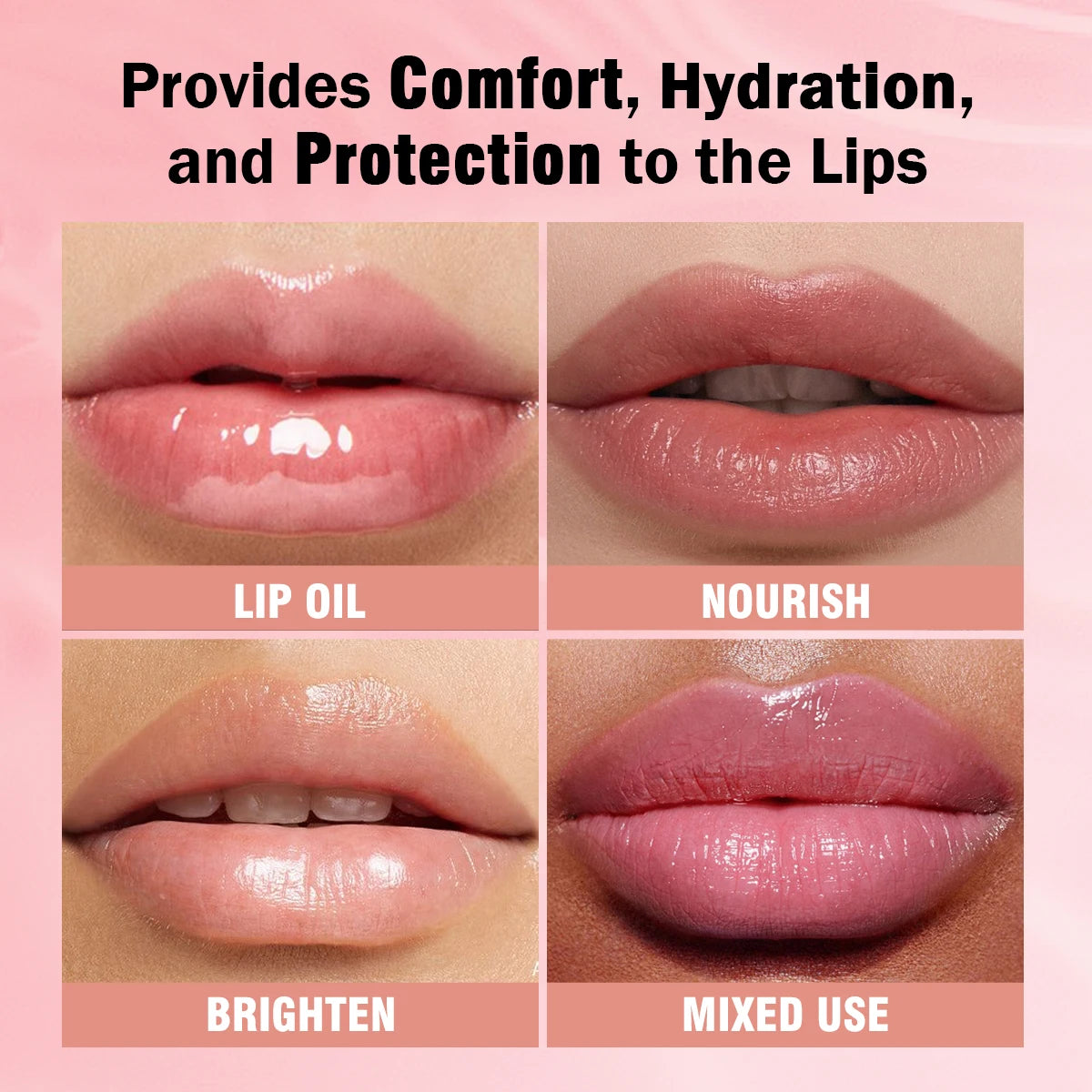 72-Hour Long-Lasting Lip Balm,Moisturizing Non-Sticky Hydrating Smooth Lips