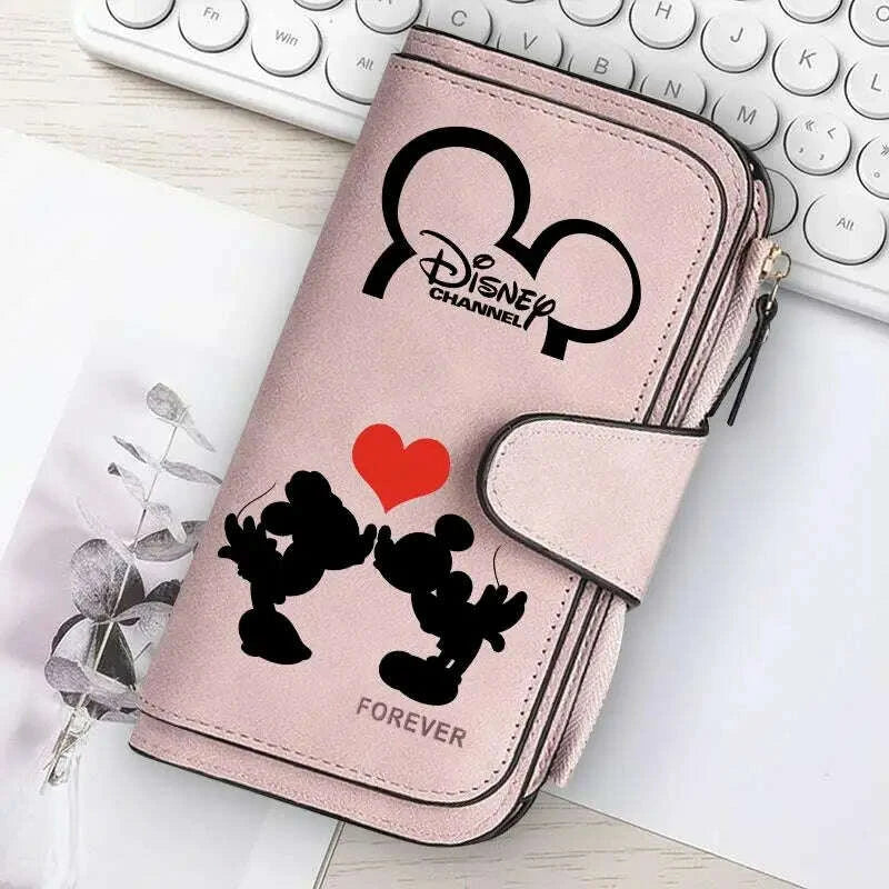 mickey-minnie-lady-long-zip-wallet-buckle-tote-bag-coin-purse-soft-pu-leather-multi-functional-card-holder-casual-dailykimludkimlud-35576068