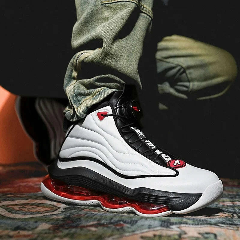 KIMLUD, Men's Basketball Shoes Breathable Cushioning Non-Slip Wearable Runing Shoes Gym Training Athletic Basketball Sneakers for Women, KIMLUD Womens Clothes