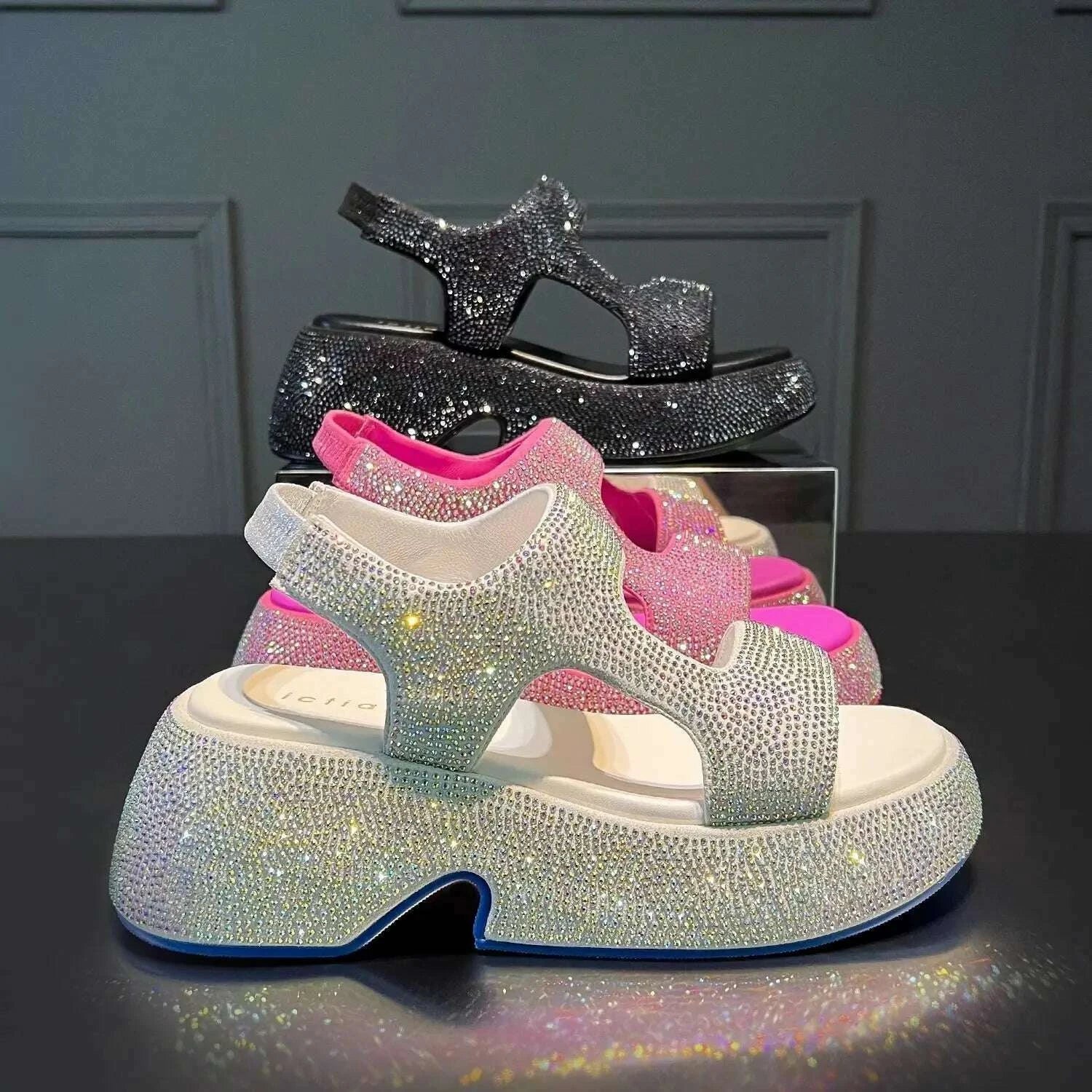 fashion-luxury-rhinestone-women-sandals-summer-new-sheepskin-elastic-band-thick-soled-open-toed-roman-flat-sandals-kimlud-kimlud-33915670