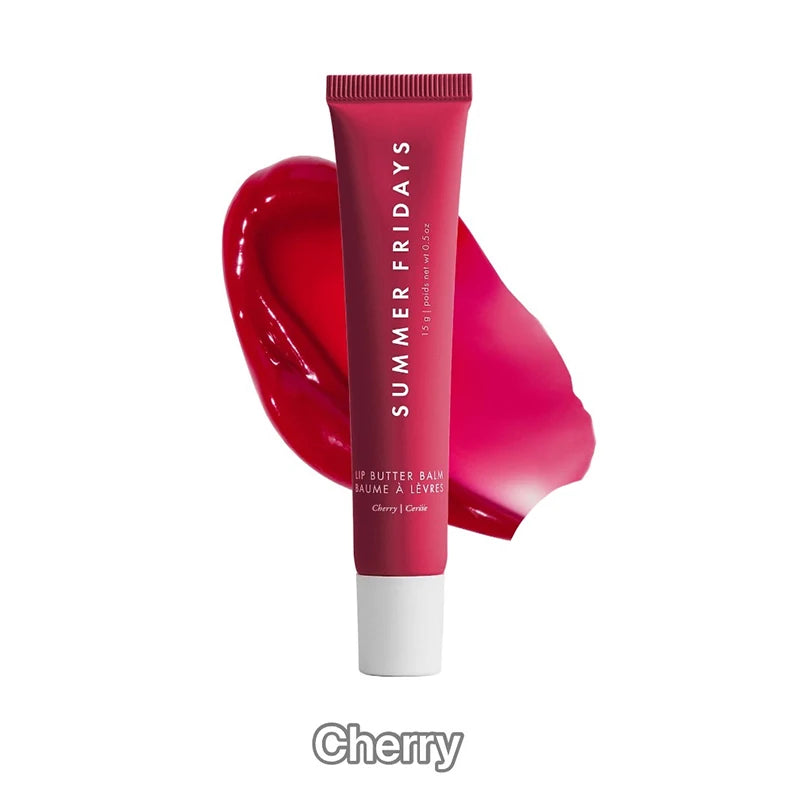 Summer Friday's Vanilla Beige Lip Balm Moisturizing Transparent Lipstick Set Smooth Soft Tube Mirror Lip Gloss Lip Makeupv