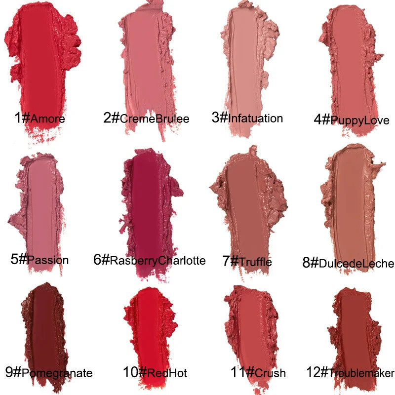 Glossy Lip Gloss Long Lasting Waterproof — Multicolor | KIMLUD