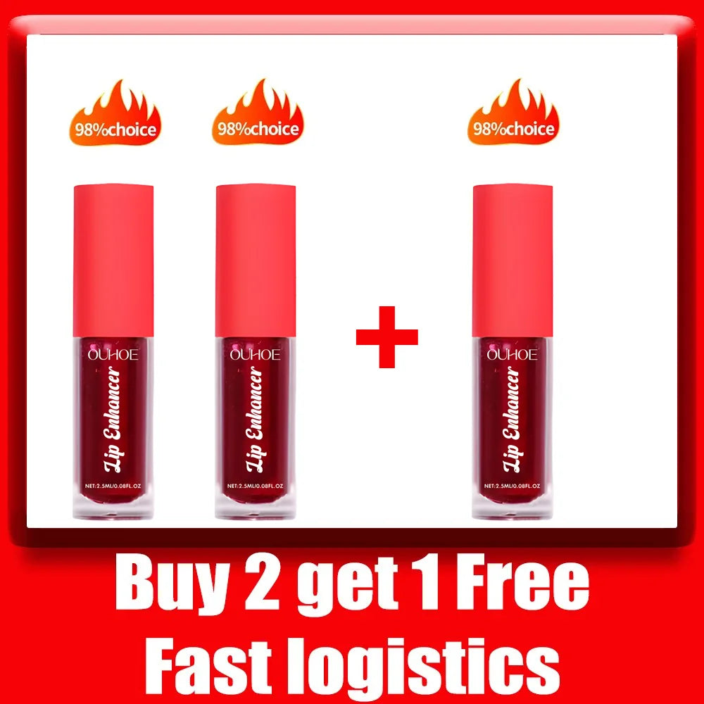 Hyaluronic Lip Plumping Serum Silk Finish — Cherry Red | KIMLUD