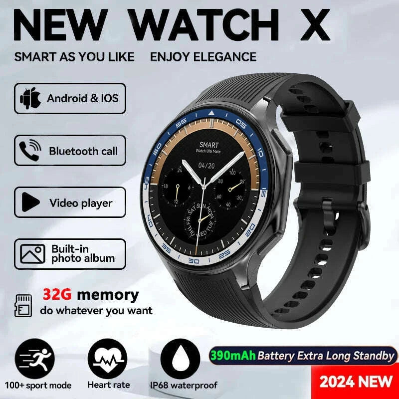 2025-new-for-man-dt-watch-x-smart-watch-men-32gb-memory-amoled-hd-screen-bluetooth-call-nfc-heart-rate-waterproof-smartwatch-kimlud-kimlud-33912499