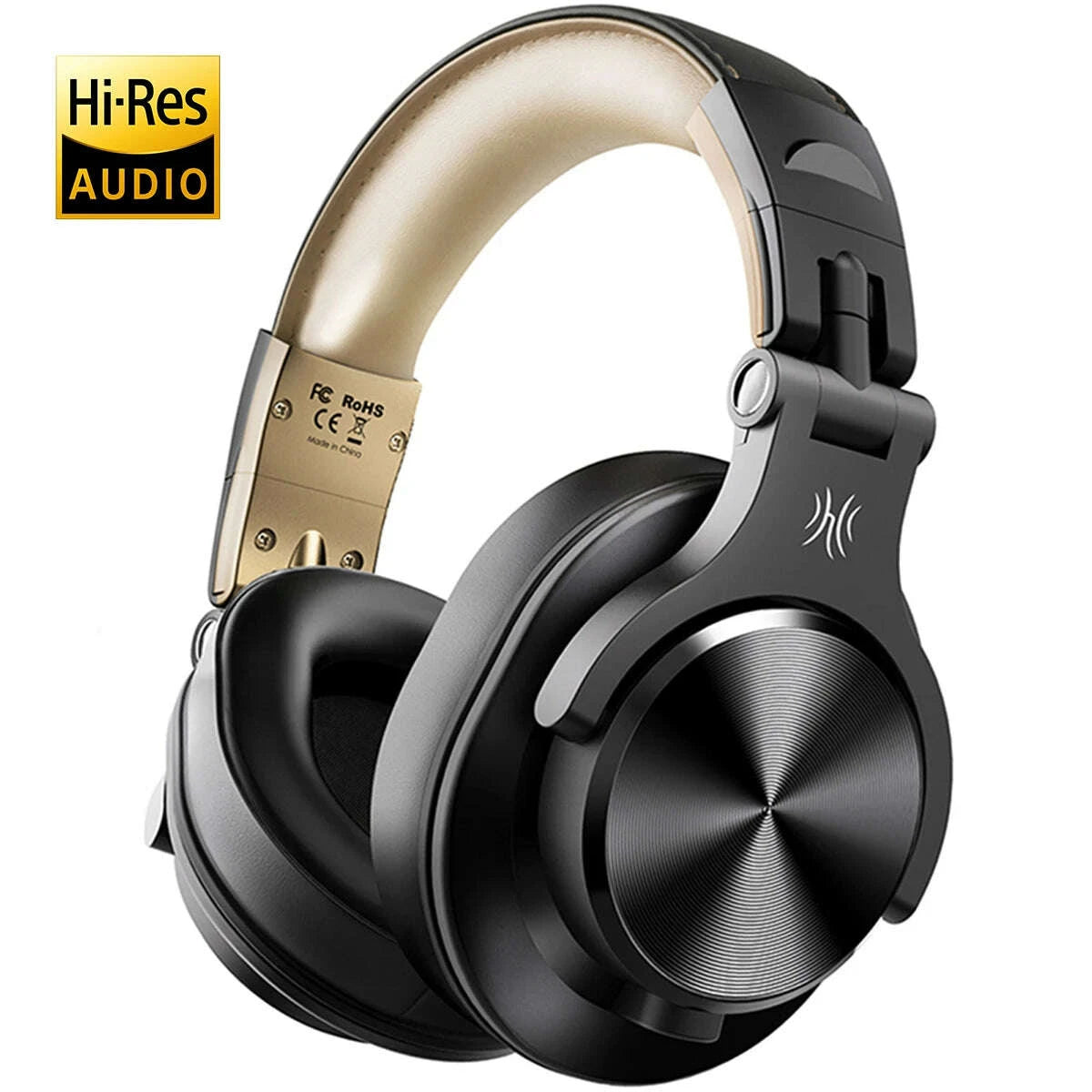 KIMLUD, Oneodio A70 Wireless Bluetooth 5.2 Headphones 72Hrs Over Ear Hi-Res Audio 3.5mm/6.35mm Wired Studio DJ Headset With Microphone, KIMLUD Womens Clothes