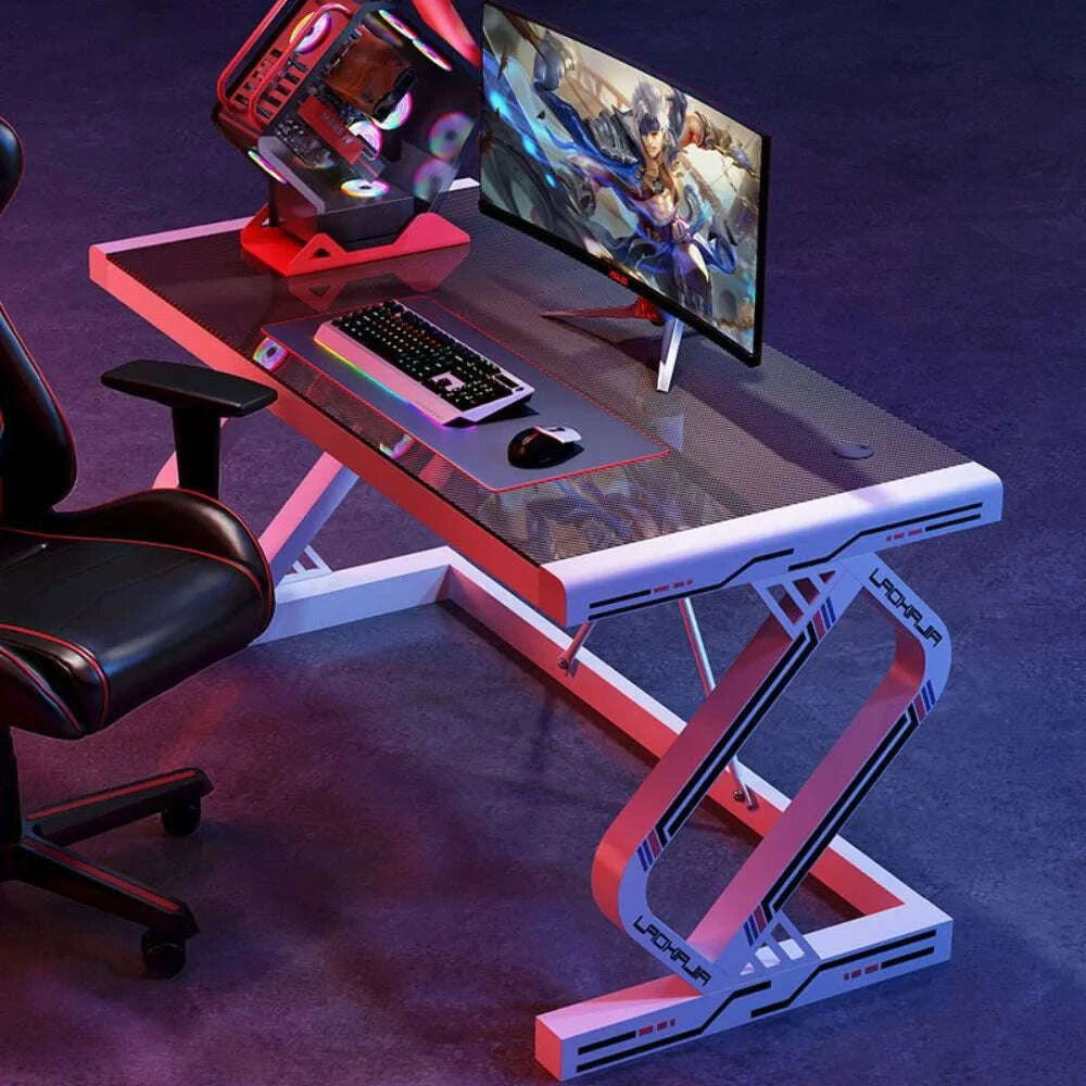 carbon-fiber-gaming-desk-computer-desk-with-tempered-glass-top-reinforced-steel-frame-modern-gamer-desk-home-office-furniturekimludkimlud-35573216