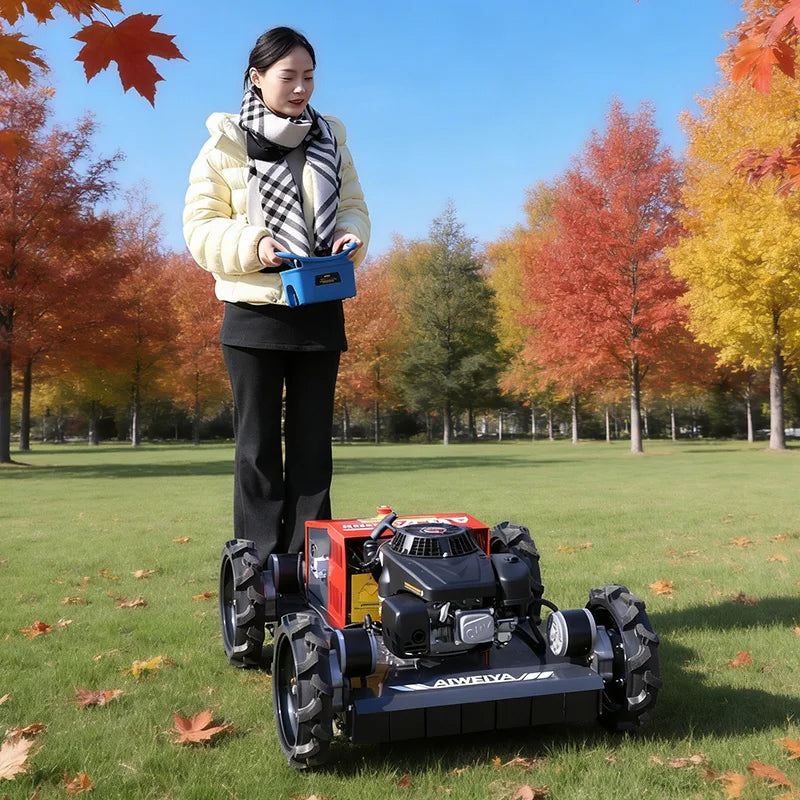 Robot Lawn Mower – Remote Control – Compact Size – Flail Design | KIMLUD