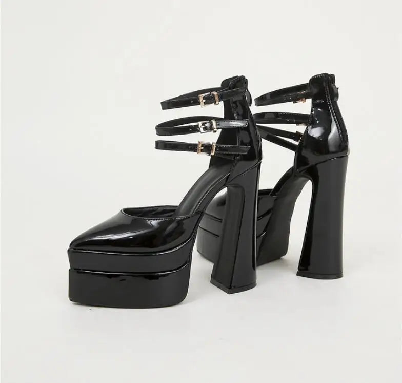 Women's High Heels Platform Sandals Sexy Dress Party Wedding Shoes Female Sandal New 2023 Brand Fashion Pumps Shoes