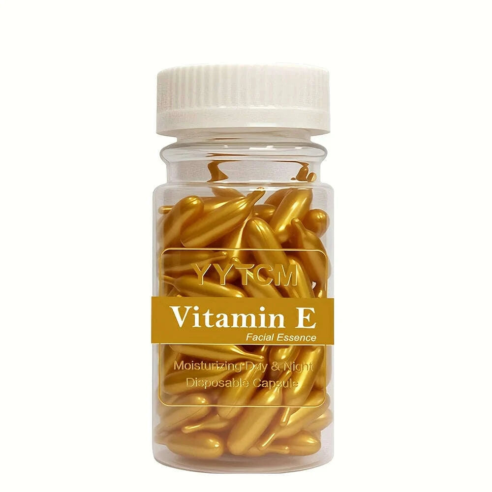 KIMLUD, Vitamin E Serum Capsules, Single-Use Essence Capsules, Hydrating and Moisturizing Facial Skin, 90 Capsules/Bottle - 1 Bottle, KIMLUD Womens Clothes