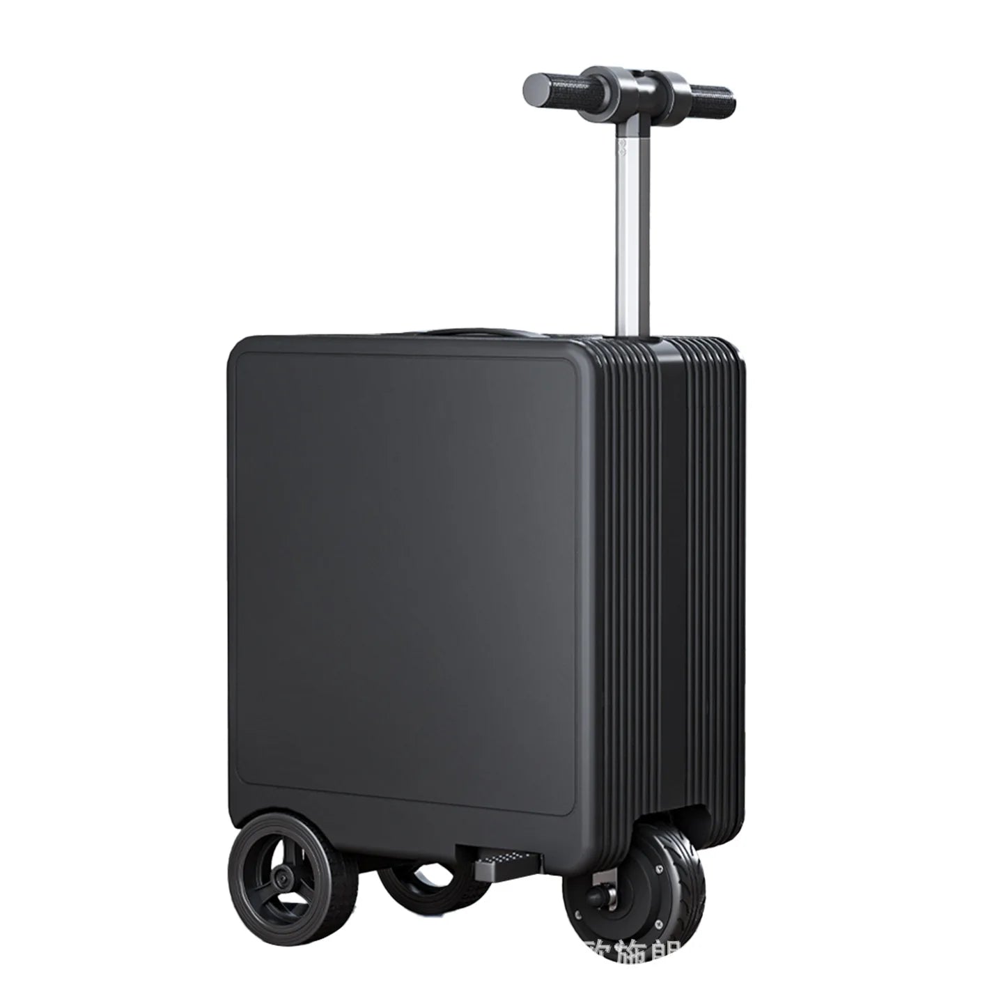 Electric Travel Suitcase 20 Inch 3C Certified — Black | KIMLUD