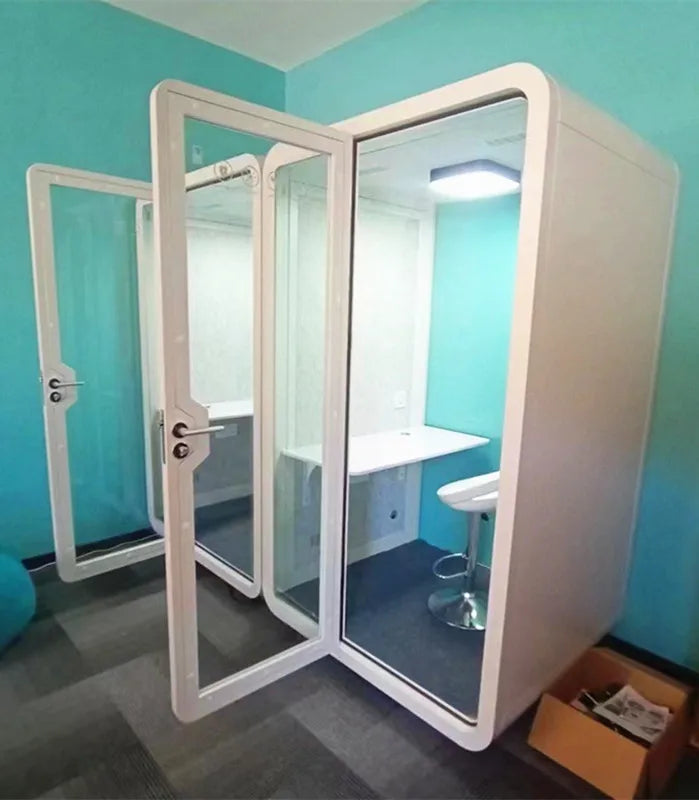 Sound Insulation Silent Booth – Detachable – Aluminum Frame | KIMLUD