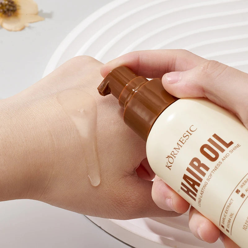 Garlic-Infused Oil Hair Growth Treatment For Damaged Roots And Thinning Hair — Cream | KIMLUD