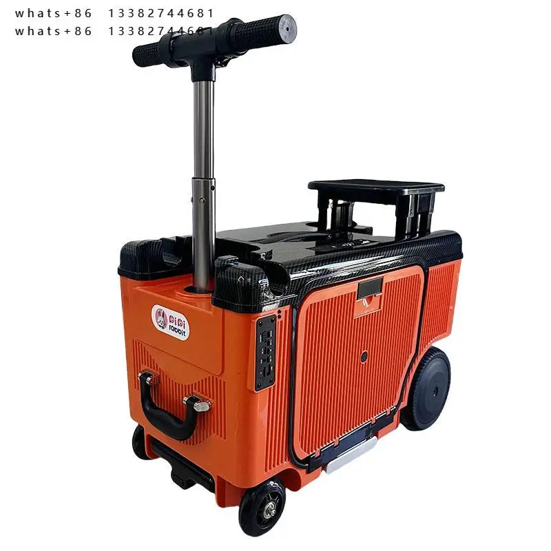 Intelligent electric trolley suitcase