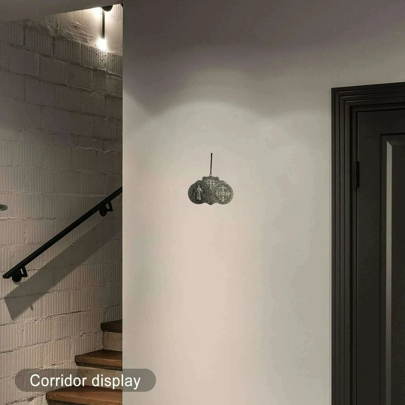 extra-large-57x4-inch-st-benedict-cross-medal-vintage-brass-tone-finish-for-wall-or-desk-displaymedalla-de-san-benito-kimlud-kimlud-33913784