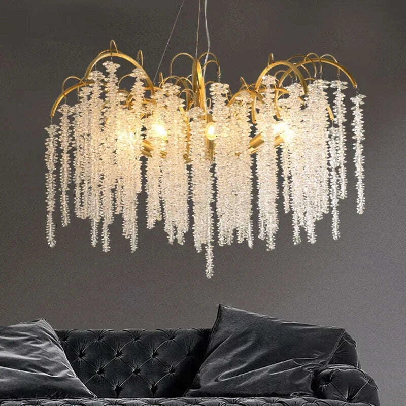 2024-luxury-gold-glass-led-lights-ceiling-chandeliers-crystal-hanging-pendant-lamps-home-decor-for-dining-room-lustreskimlud-womens-fashion-34604369