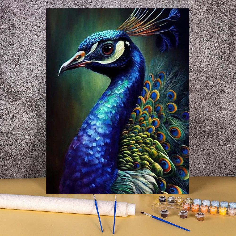 Running Horse Oil Painting By Number On Canvas Frameless Acrylic Paint Animal For Adult Picture Drawing Coloring By Numbers Kit