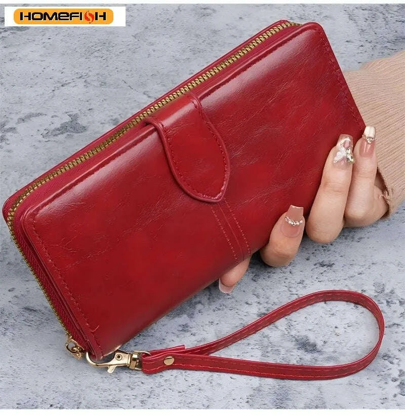 homefish-vintage-oil-wax-pu-leather-clutch-wallet-large-capacity-phone-purse-ladies-wristband-simple-card-holder-pouch-bagkimludkimlud-35578348
