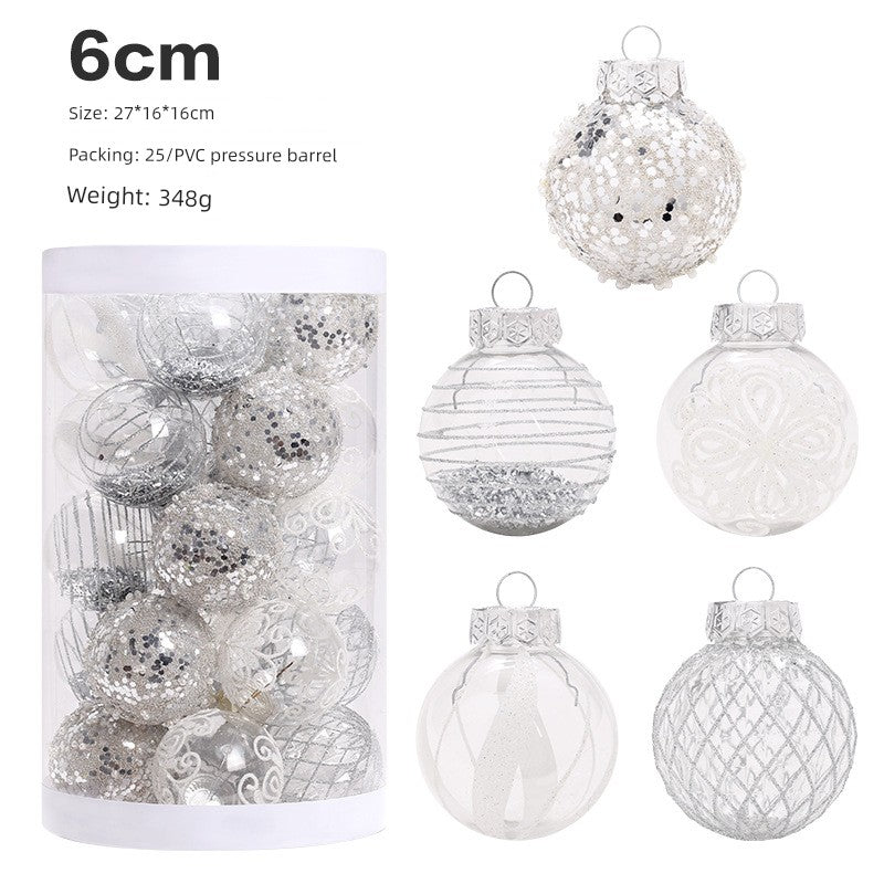 Christmas Tree Led Pendant Gilding Ribbon Christmas