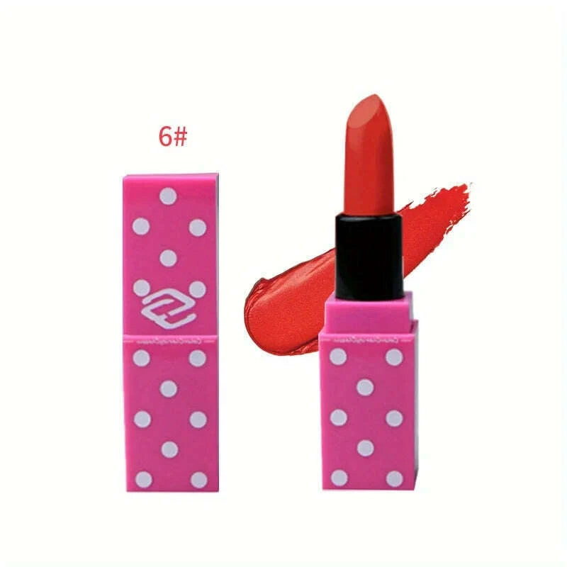 8-colors-super-cute-girls-lipstick-pink-polka-dots-design-long-lasting-non-fading-waterproof-velvet-lip-color-non-stick-cup-kimlud-kimlud-33913756
