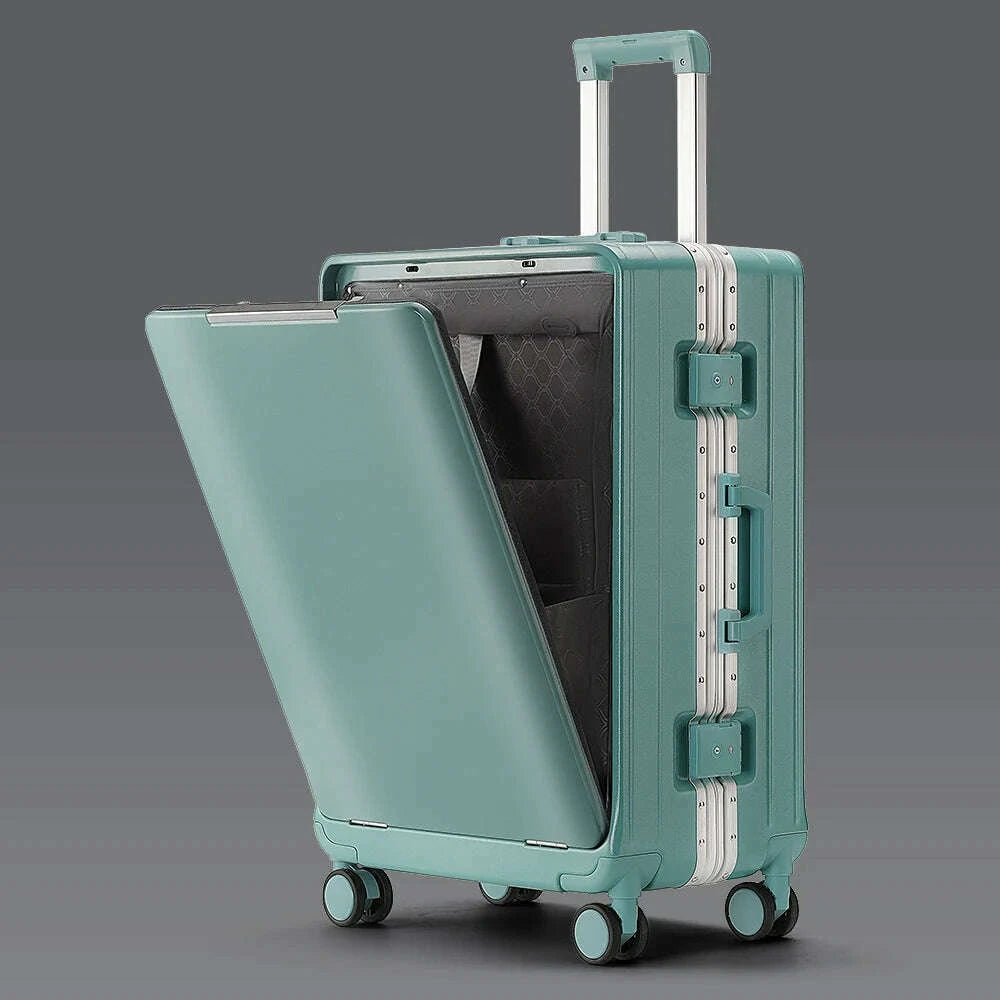 klqdzms-cabin-suitcase-travel-bag-202426-inch-boarding-box-aluminum-frame-trolley-case-front-opening-studen-laptop-luggagekimlud-womens-fashion-34612948