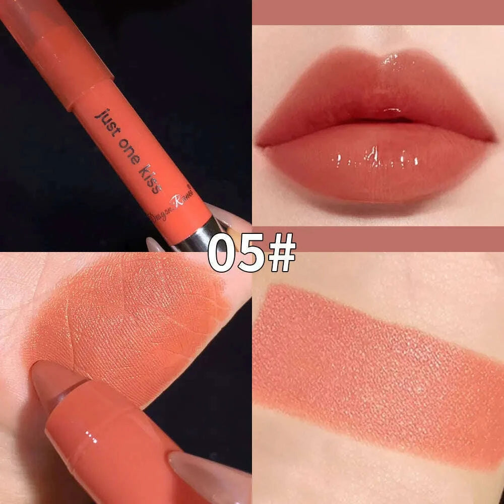 bright-lipstick-easy-to-color-lipstick-color-moisturizing-lip-gloss-easy-to-color-lip-glaze-rotating-bright-lipstick-pen-lip-gloss-lipstick-european-and-american-style-nude-brown-red-pink-lipstick-masquerade-lipstick-pen-lipkimlud-womens-fashion-34598893
