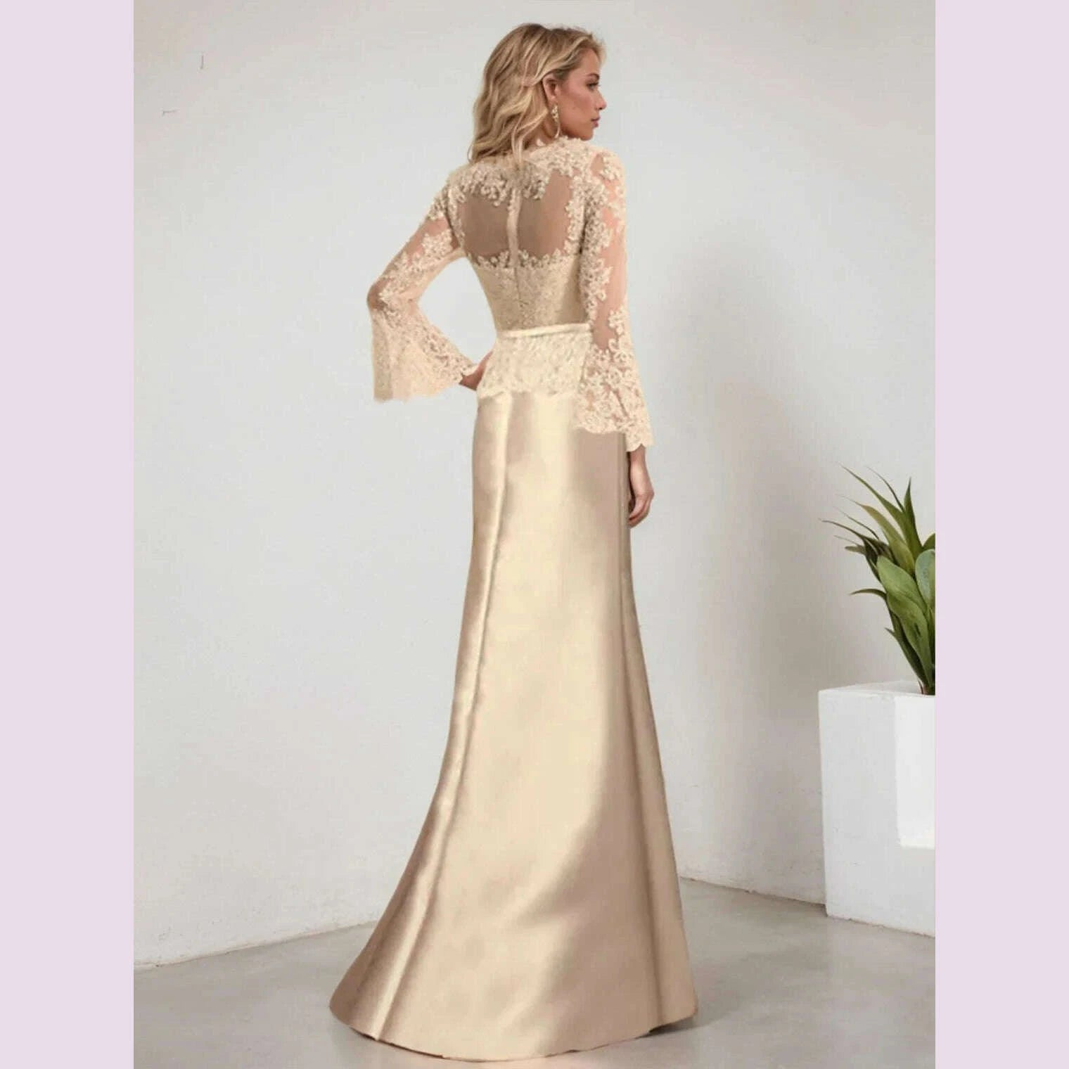 elegant-sheath-wedding-guest-dress-scoop-neck-long-sleeve-satin-lace-beading-applique-sweep-train-prom-gown-2025-free-customized-kimlud-kimlud-33921696
