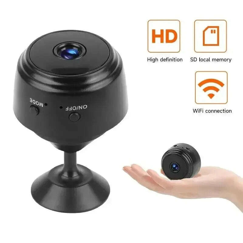 KIMLUD, Wireless WiFi Camera A9 Mini Video Recorder Camera Security Monitoring Camera Intelligent Home Security For Infants, KIMLUD Womens Clothes