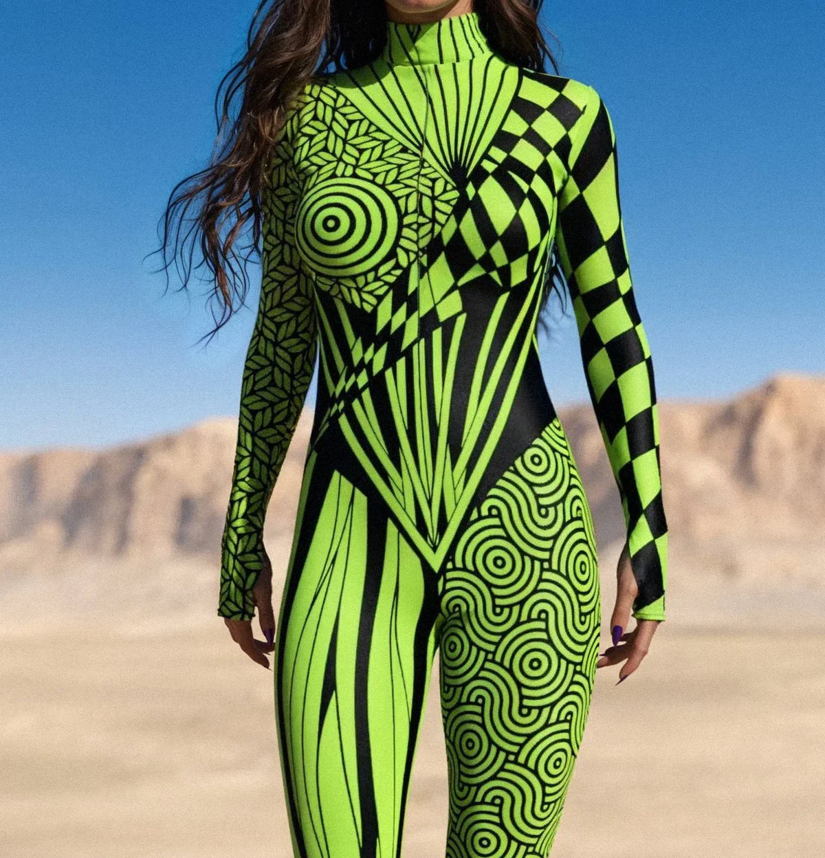 Zentai Suit – 3D Painted Cosplay – Polyester | KIMLUD