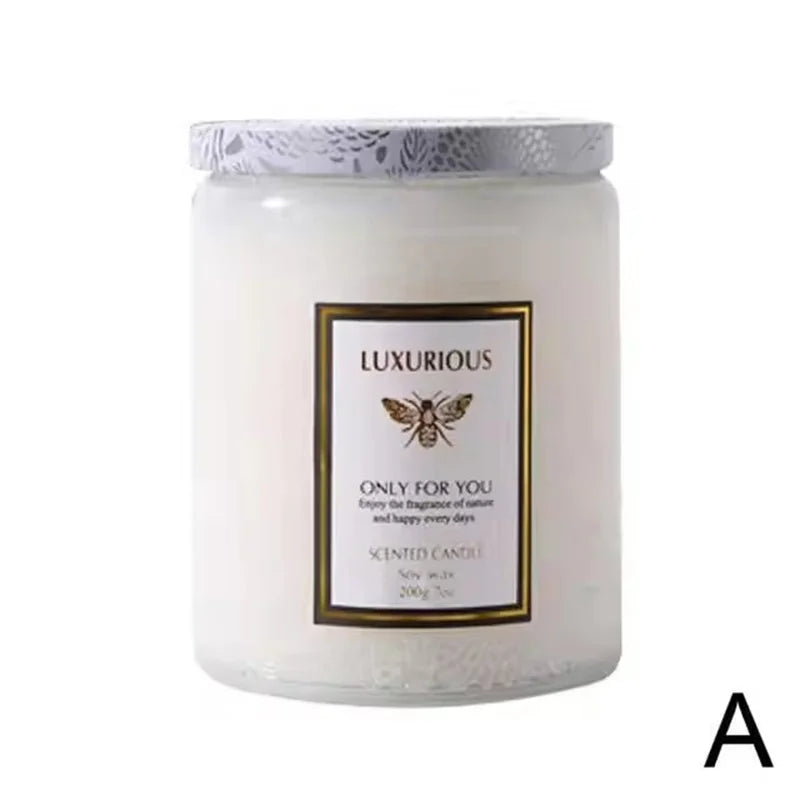 KIMLUD, one Fragrant Candle Cans Room Decoration Soy Wax Smokeless Aroma Low Temperature Romantic Oil Fragrance Velas Birthday Candles, KIMLUD Womens Clothes