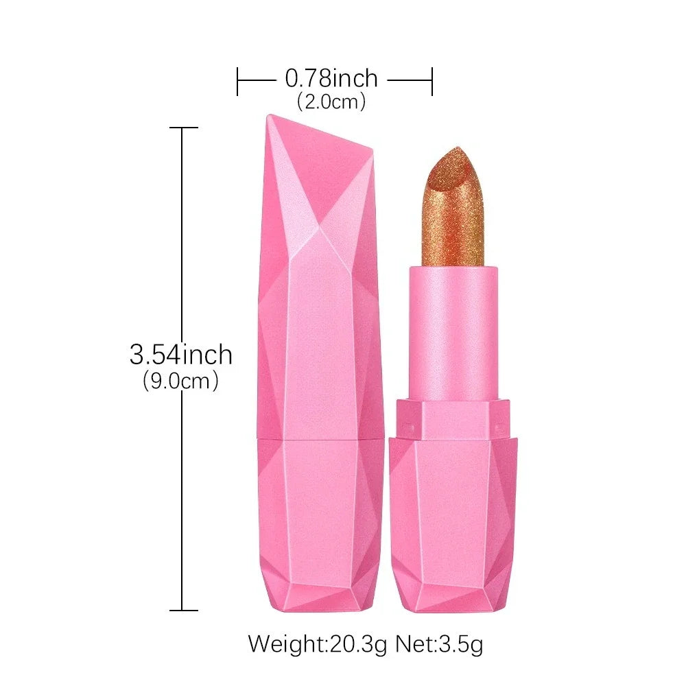 Lipstick – Glitter Lipstick Hydrating Formula – Lip Color | KIMLUD