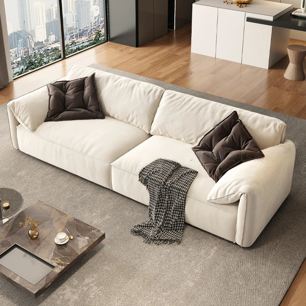 Longer Designer Armrest Sofa Pillows Luxury European Living Room Lounge Sofa Lazy Modular Nordic Woonkamer Banken Home Furniture