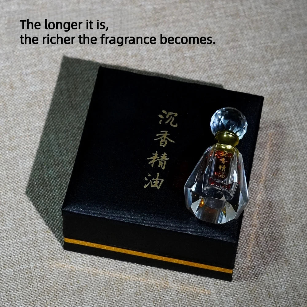Natural Kyara Agarwood Essential Oil — Amber | KIMLUD