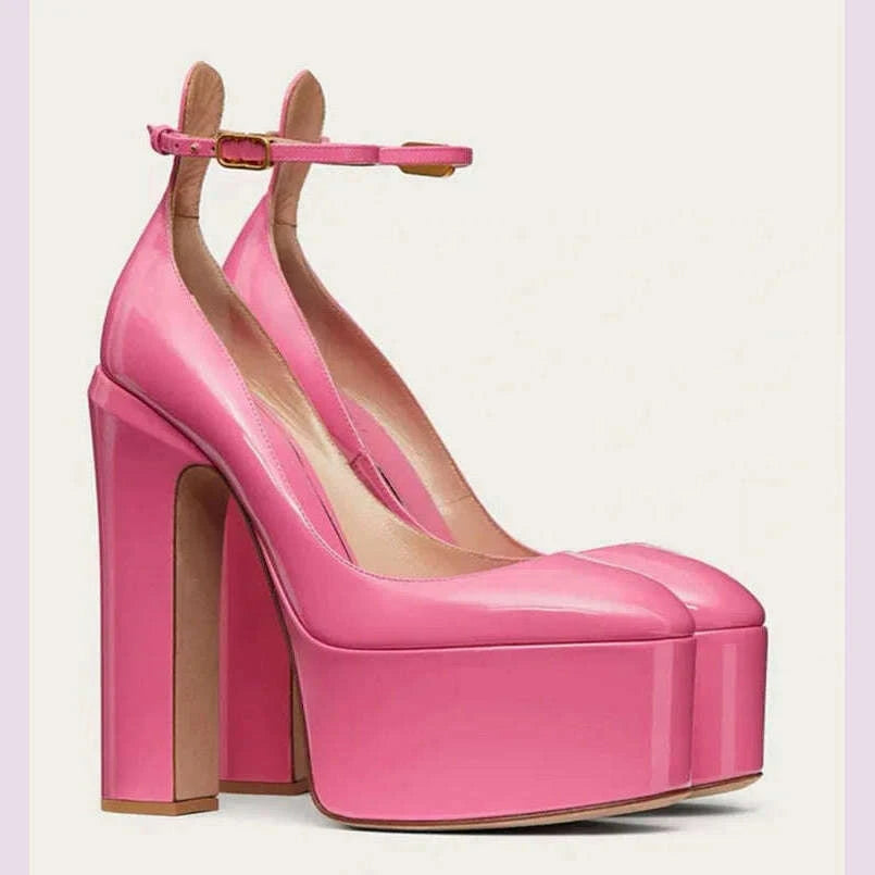 women-new-european-and-american-style-super-high-heels-patent-leather-round-toe-thick-sole-large-size-thick-heel-shoeskimlud-womens-fashion-34621929