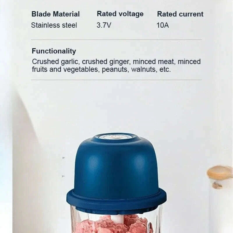 powerful-electric-food-blender-garlic-meat-chilli-grinder-machine-wireless-mini-baby-food-processorkimlud-womens-fashion-34615321